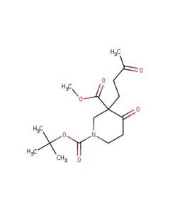 Astatech 1-TERT-BUTYL 3-METHYL 4-OXO-3-(3-OXOBUTYL)PIPERIDINE-1,3-DICARBOXYLATE; 5G; Purity 97%; MDL-MFCD22690588